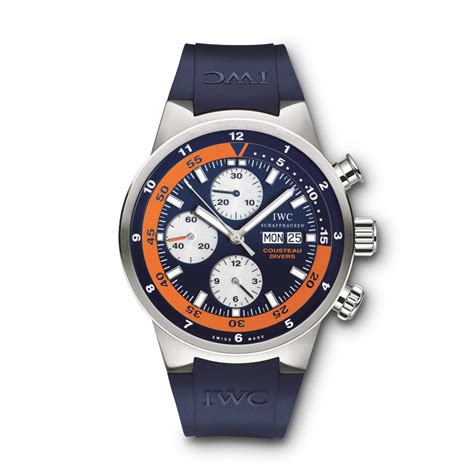 iwc modello cousteau divers chronograph|IWC Cousteau Divers Aquatimer Chronograph IW378101.